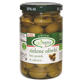 Olives vertes sans pépins en saumure BIO 280 g - BIORGANICA NUOVA